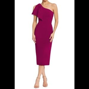 Dress The Population Dark Magenta Tiffany Dress XL